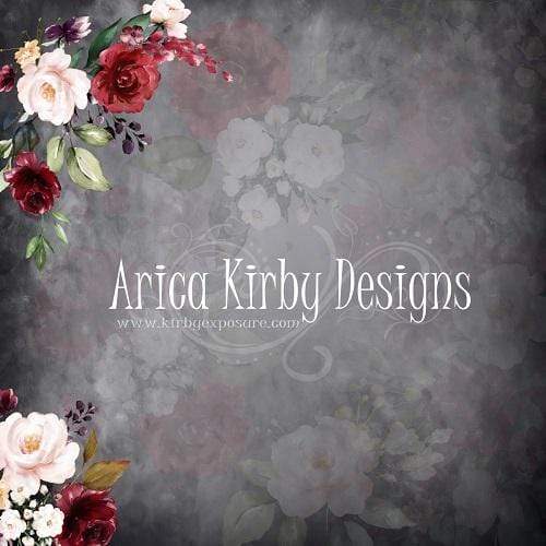 Cargar imagen en el visor de la galería, Katebackdrop£ºKate Rose Floral and Abstract Backdrop Designed By Arica Kirby