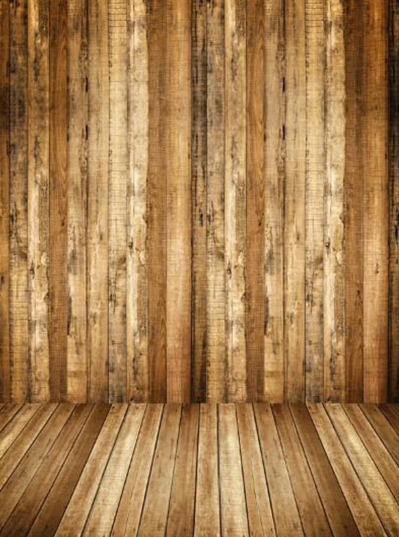 Kate Telones de fondo de color original de pared de madera con piso