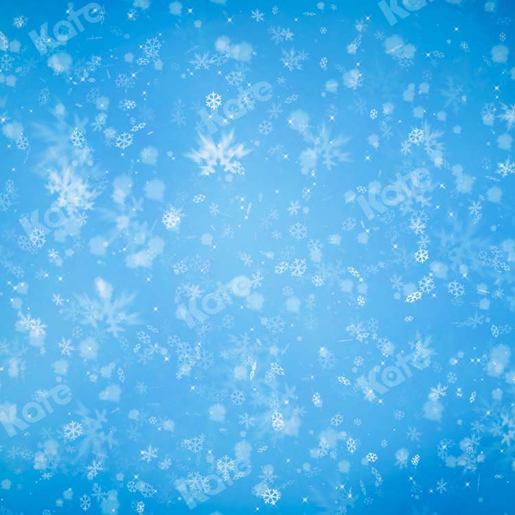 Kate Navidad invierno copo de nieve Telón de fondo para fotografía