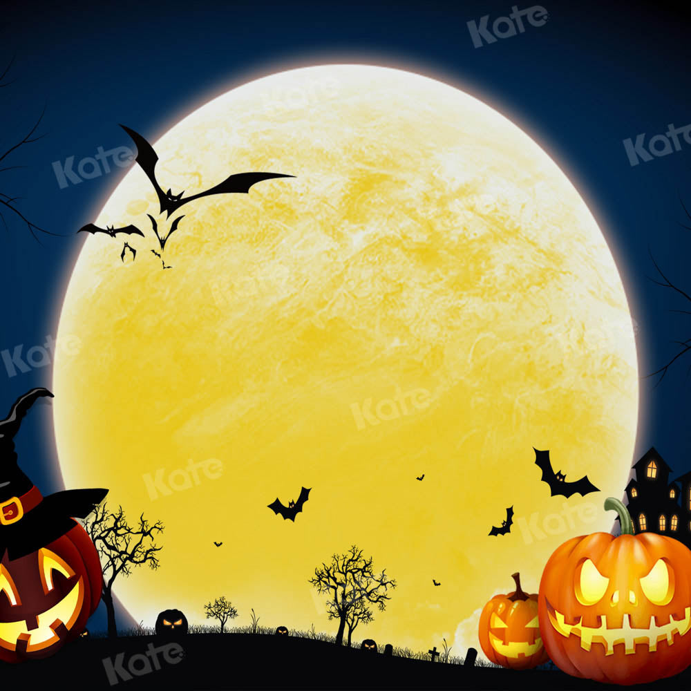 Kate Halloween noche de luna Telón de fondo para fotografía diseñado por Chain Photography