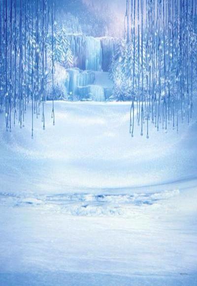 Katebackdrop：Kate Winter Wonderland Snow Backdrop Christmas Backdrop