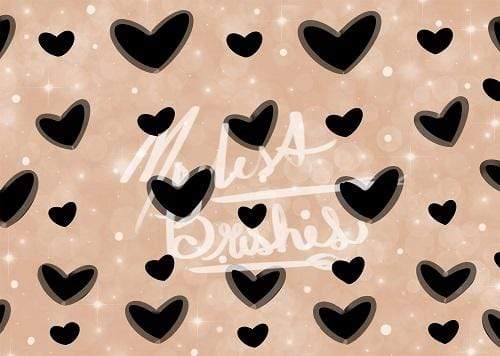 Katebackdrop£ºKate Valentines Hearts Backdrop Designed by Modest Brushes