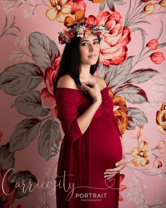 Katebackdrop：Kate Valentine'S Day Pink Florals Photography Backdrop