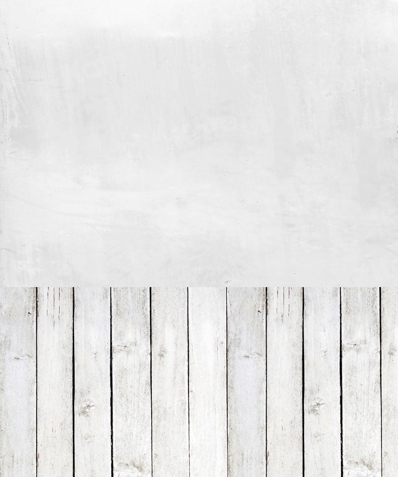 Cargar imagen en el visor de la galería, Kate Pared blanca con piso Telón de fondo para fotografía