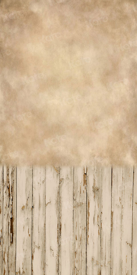 Kate Pared con piso Textura abstracta champán Telón de fondo para fotografía