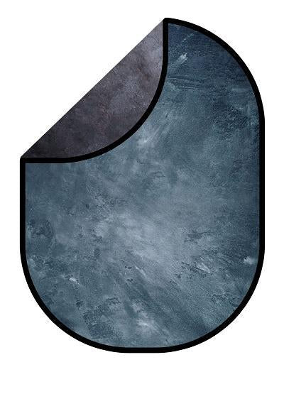 Kate Rust Abstract Texture / Abstract Gray Blue Texture Fondo plegable Fotografía 1.5x2m