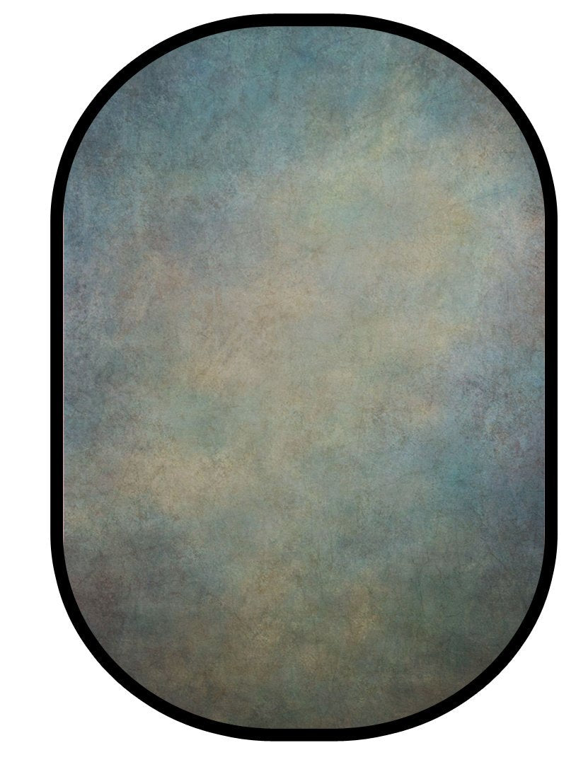 Cargar imagen en el visor de la galería, Oferta Kate Textura abstracta óxido / tierra Fondo plegable para fotografía(1.5x2m)