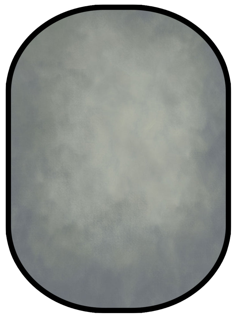 Kate Verde Gris/Ladrillos blancos Fondo plegable de Fotografía(1.5x2m)