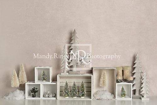 Katebackdrop：Kate Elegant Christmas Winter Display Backdrop for Photography Designed By Mandy Ringe Photography