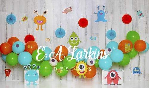 Katebackdrop£ºKate Monster Party for Children Backdrop Designed By Erin Larkins