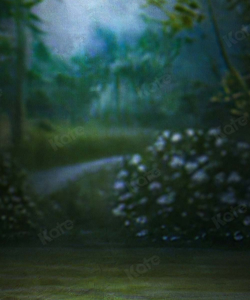 Kate Fine Art Fondo de flores de paisaje de bosque de campo diseñado por Chain Photography