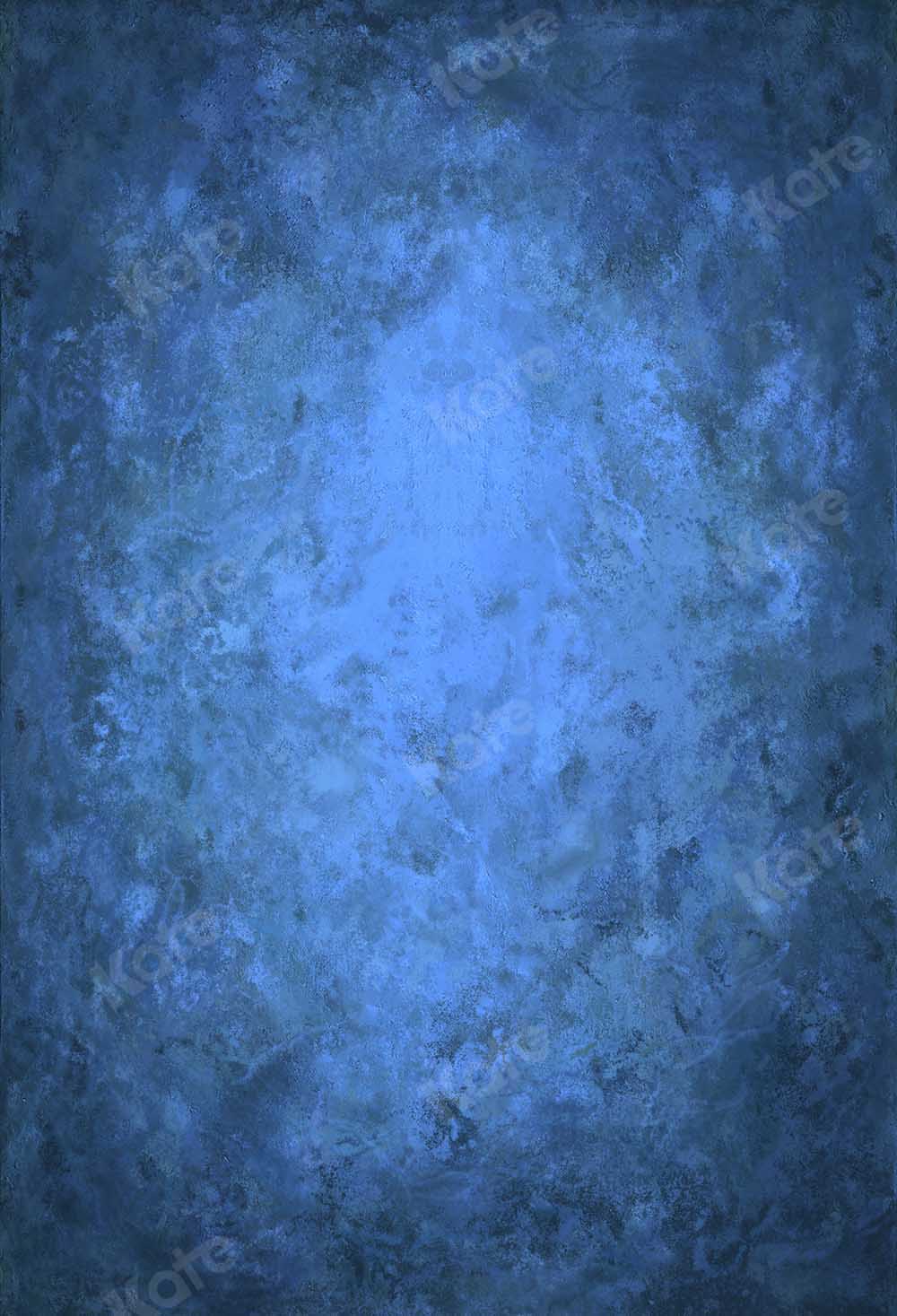 Cargar imagen en el visor de la galería, Kate Azul abstracto Telón de fondo para fotografía diseñado por Kate Image