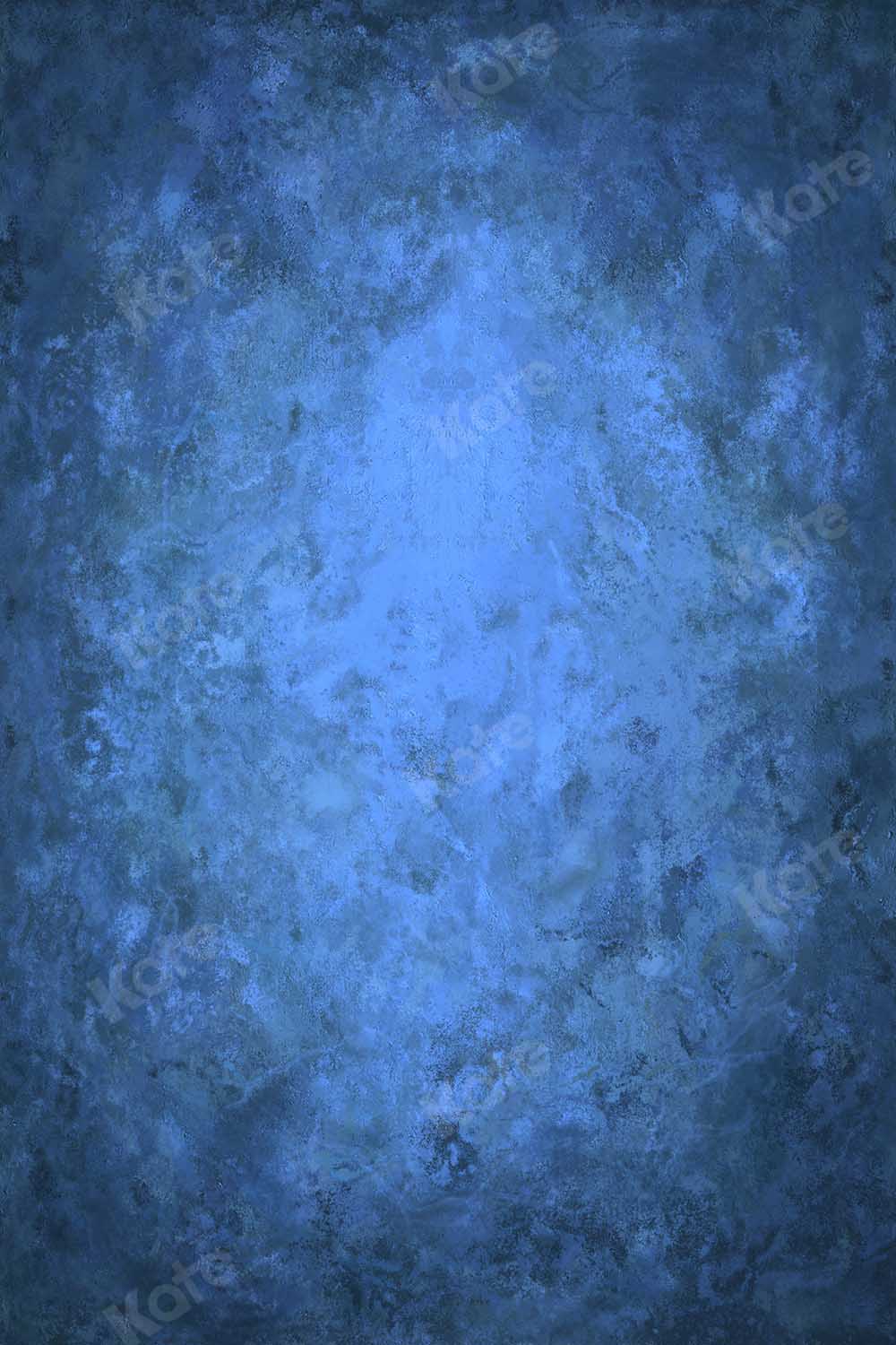 Cargar imagen en el visor de la galería, Kate Azul abstracto Telón de fondo para fotografía diseñado por Kate Image