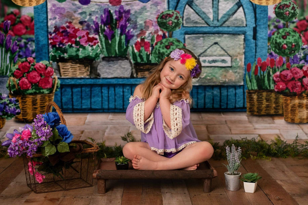 Katebackdrop：Kate Spring Flower Shop Backdrop Designed By Claire