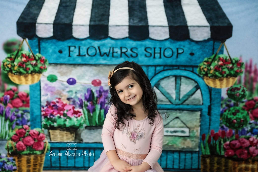 Katebackdrop：Kate Spring Flower Shop Backdrop Designed By Claire