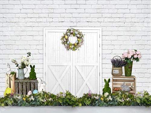Katebackdrop£ºKate Spring\Easter Decorations Barn Door Backdrop Designed By Victoria
