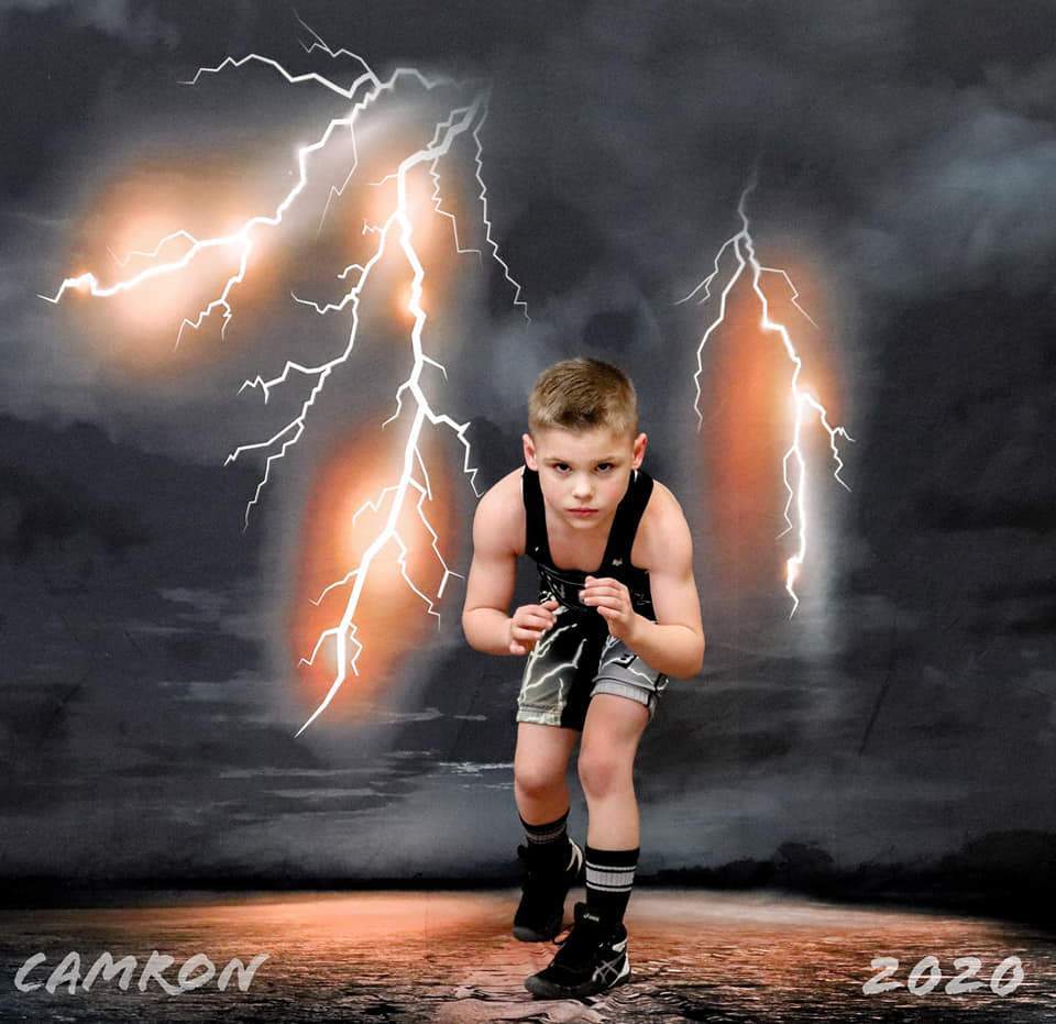 Katebackdrop：Kate Dark Sky Road Backdrop for Sports Photography designed by Jerry_Sina