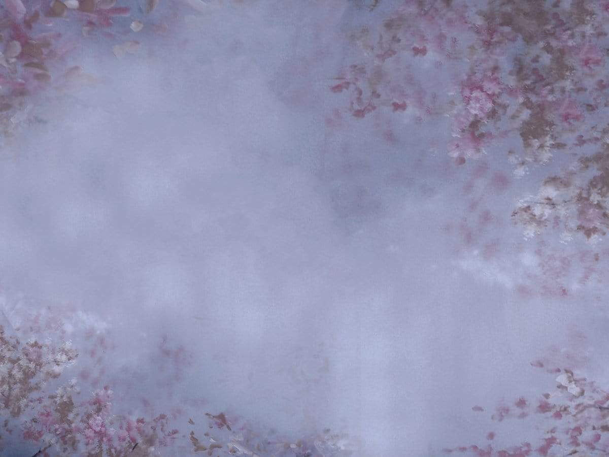 Cargar imagen en el visor de la galería, Katebackdrop：Kate Abstract Medium Purple with Flowers Backdrop for Photography Designed By Jerry_Sina