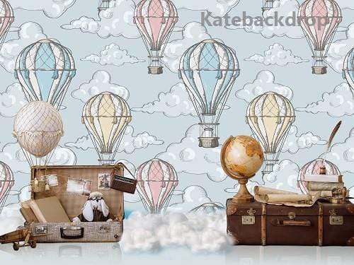 Katebackdrop：Kate Children Travel Around the World Spring Backdrop Designed By Jerry_Sina