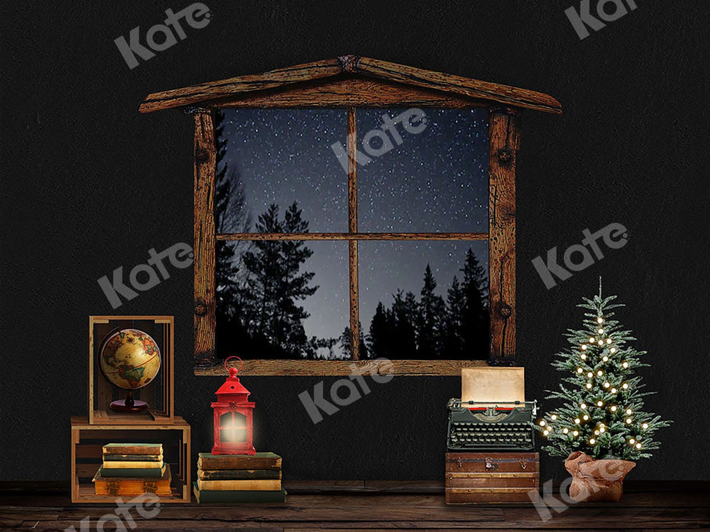 Kate Navidad Navidad como telón de fondo Noche diseñada por JS Photography