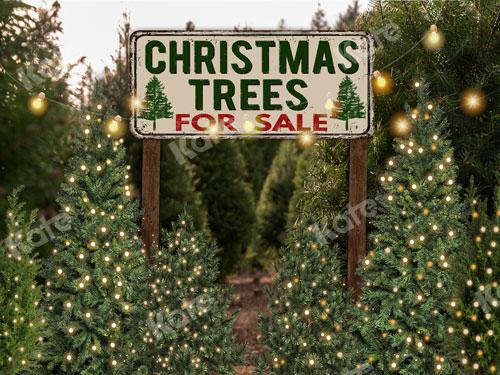Kate Árbol de Navidad en venta Telón de fondo para fotografía