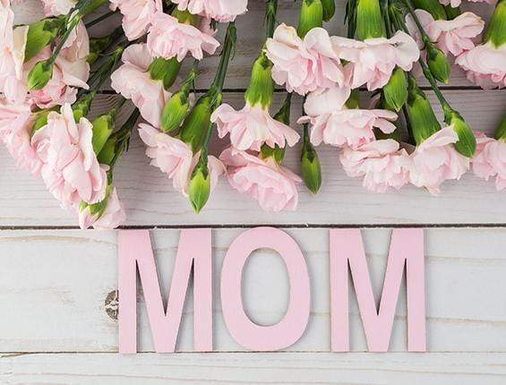Katebackdrop：Kate Happy Mother'S Day Pink Flower Light Moon Backdrop