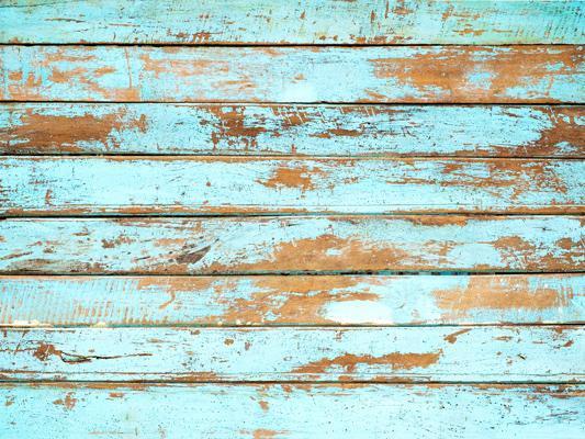 Kate Telón de fondo de piso de madera de color azul claro para fotografía
