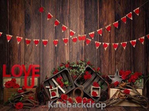 Katebackdrop£ºKate Valentine\Mother's Day Rose Wooden Backdrop Designed by Jia Chan Photography