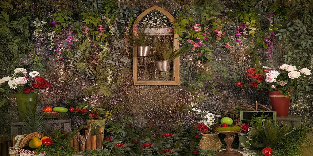 Kate primavera Fondo de verano / día de la madre Jardín Flor Bosque Diseñado por Jia Chan Photography