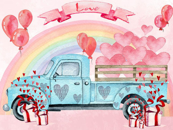 Kate Fondo de carro de amor del día de San Valentín diseñado por GQ