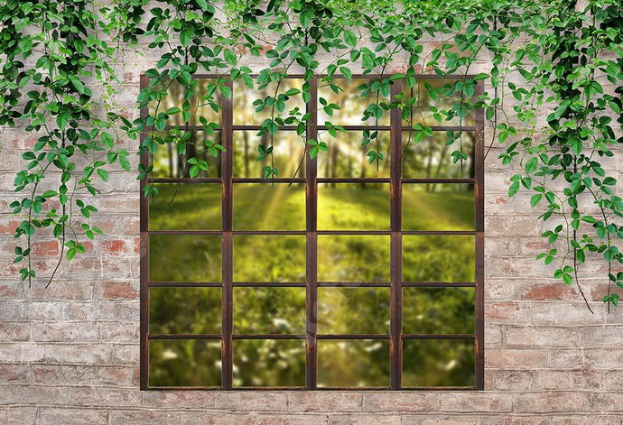 Kate Fondo de bosque de ventana de primavera de Chain Photography