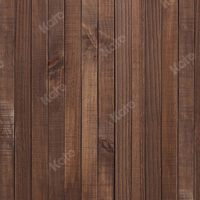 Kate Telón de fondo de madera marrón castaño diseñado por Kate Image