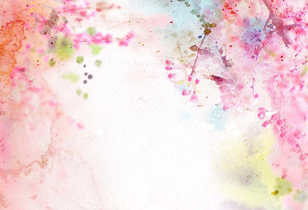Kate Primavera Fine Art Telón de fondo de flores rosas diseñado por Chain Photography