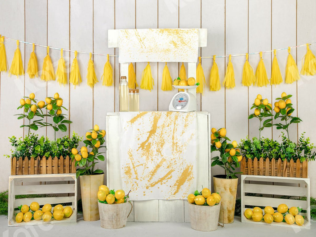 Kate Fondo de primavera de tienda de limón de verano Diseñado por Jia Chan Photography