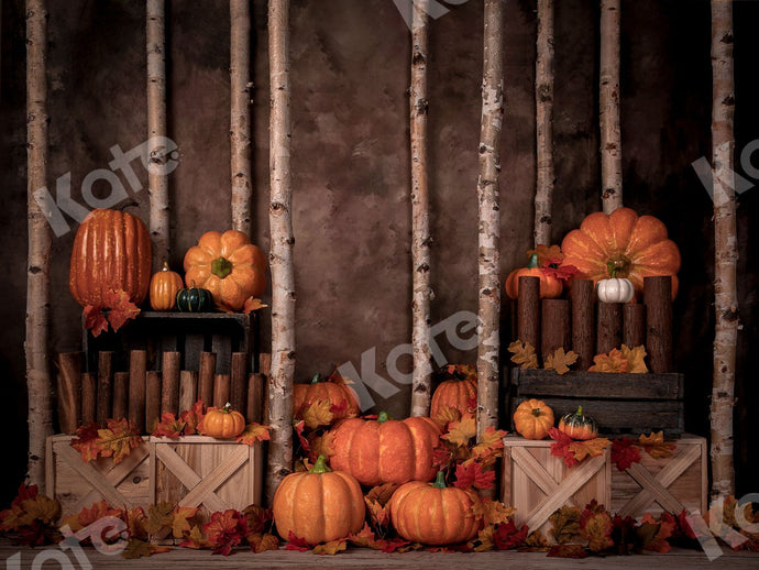 Kate Fondo de calabazas de otoño / acción de gracias diseñado por Jia Chan Photography