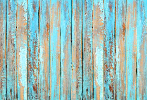 Cargar imagen en el visor de la galería, Kate Telón de fondo de madera azul claro diseñado por Kate Image