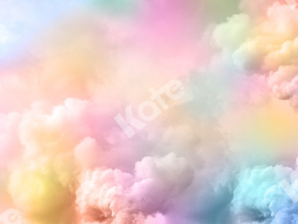 Kate Fondo de cielo de nubes de colores