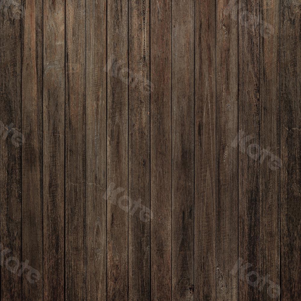 Kate Fondo de tablero de madera marrón oscuro de madera vieja diseñado por Kate Image