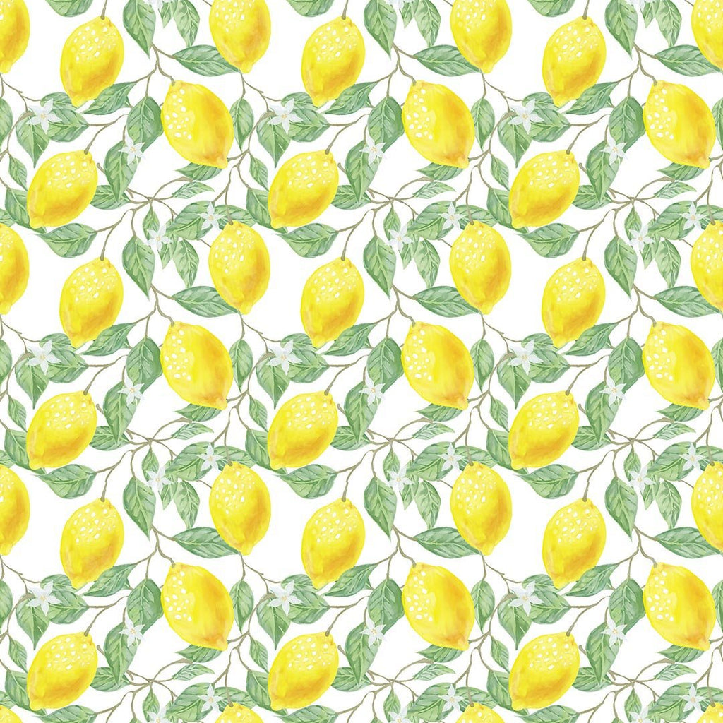 Kate Fondo amarillo de limones frescos de primavera / verano diseñado por Chain Photography