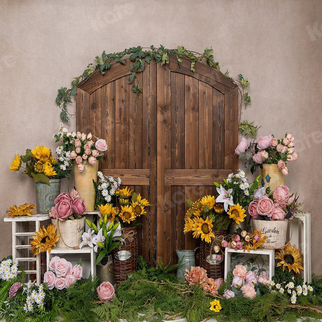 Kate Primavera / Día de la madre Floristería Cake Smash Telón de fondo Diseñado por Emetselch