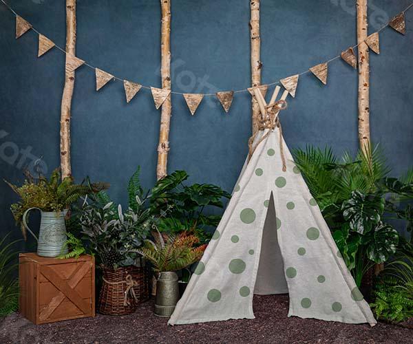 Kate Primavera tienda de campaña pastel smash cumpleaños Telón de fondo diseñado por Emetselch