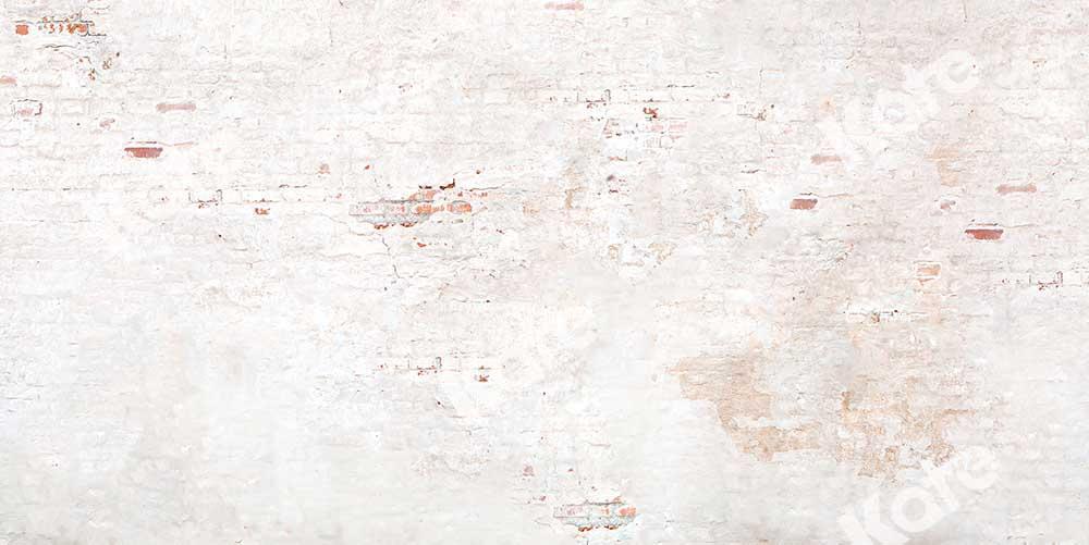 Kate Viejo muro de ladrillo blanco Telón de fondo para fotografía diseñado por Kate Image