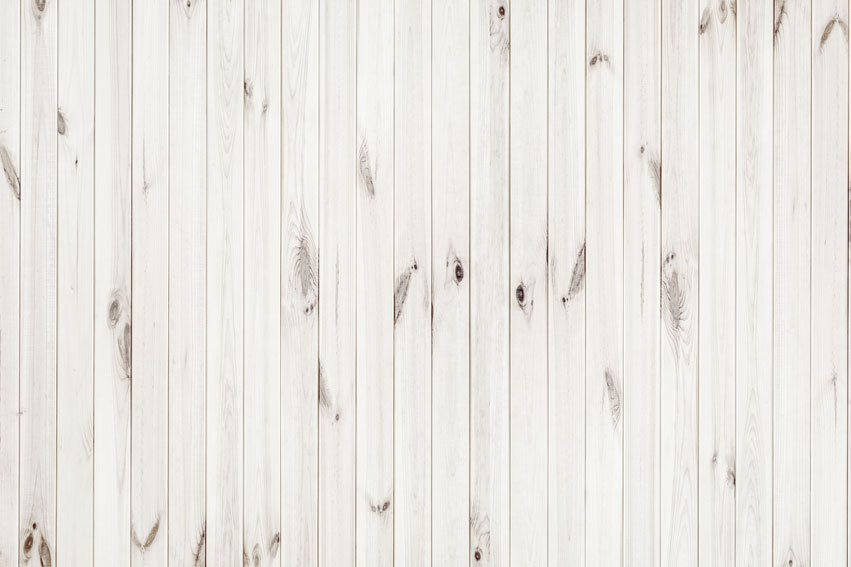 Kate Telón de fondo de pared retro de madera blanca
