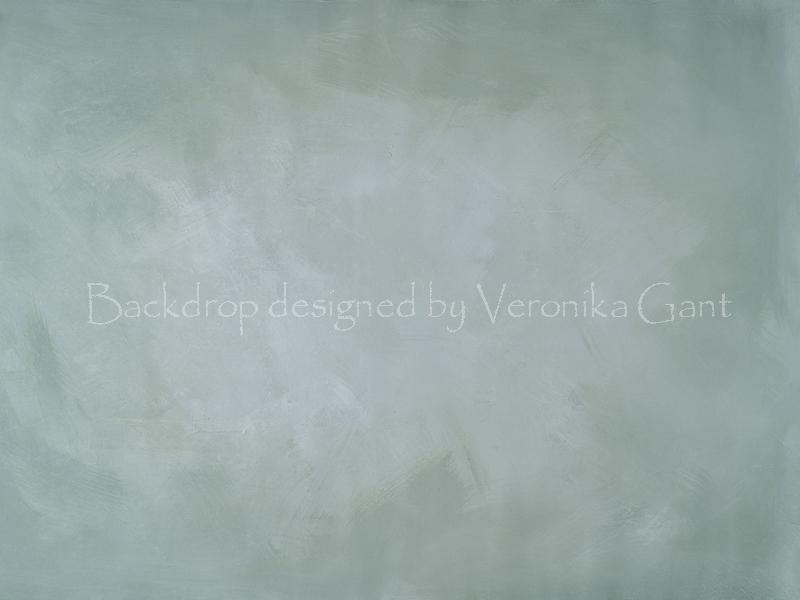Kate Sea Green Water Drop Resumen textura telón de fondo diseñado por Veronika Gant