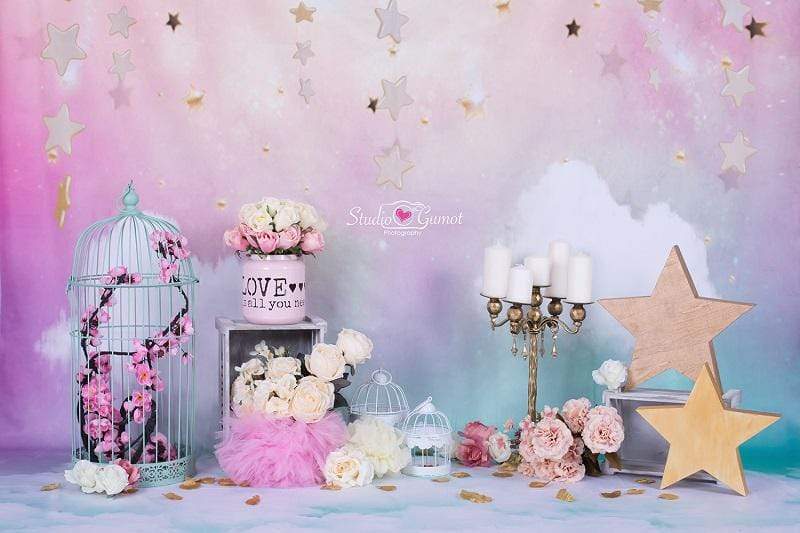 Katebackdrop：Kate Fantastic Cake smash birthday Backdrop for Photography designed by Studio Gumot