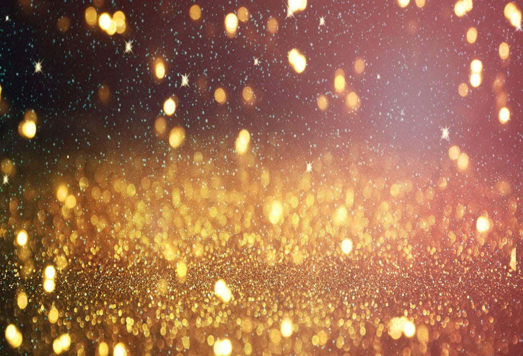 Katebackdrop：Kate Happy New Year Christmas Golden Backdrop for Photography