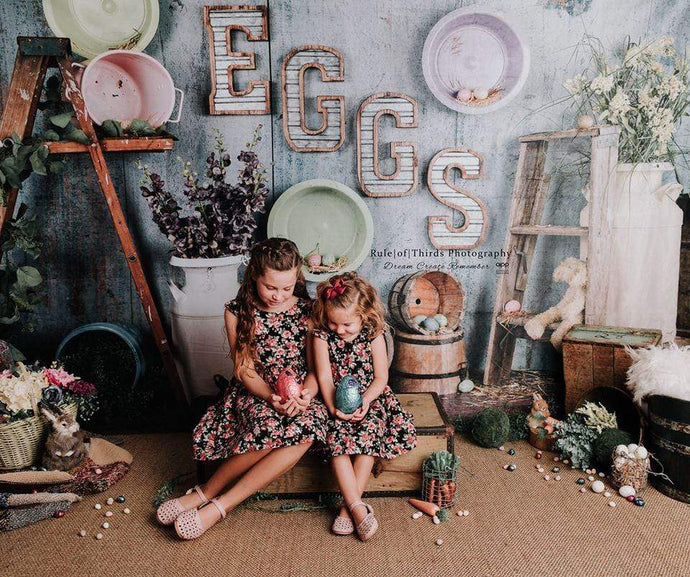 Katebackdrop£ºKate Egg-celent Easter Backdrop designed by Arica Kirby