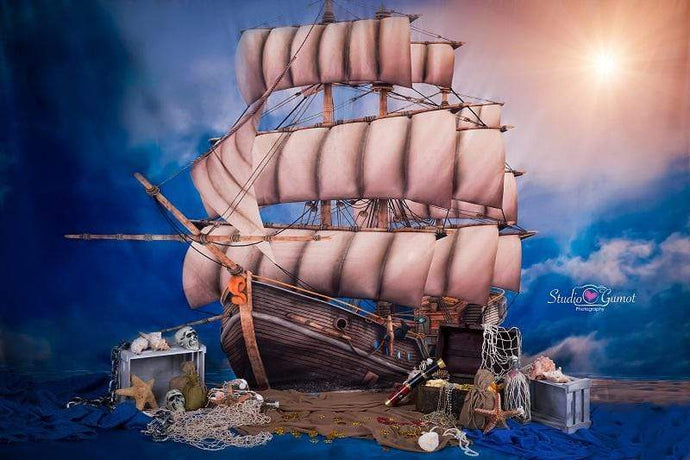 Katebackdrop：Kate pirate backdrop designed by Studio Gumot