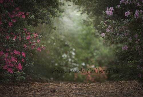 Katebackdrop£ºKate Pink Floral Garden spring Backdrop for Photography Designed by Pine Park Collection