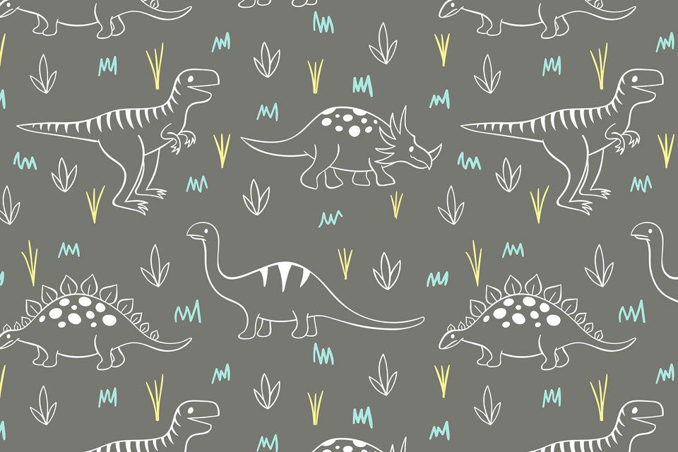 Kate Parque infantil de dinosaurios como telón de fondo para fotografía Diseñado por Amanda Moffatt